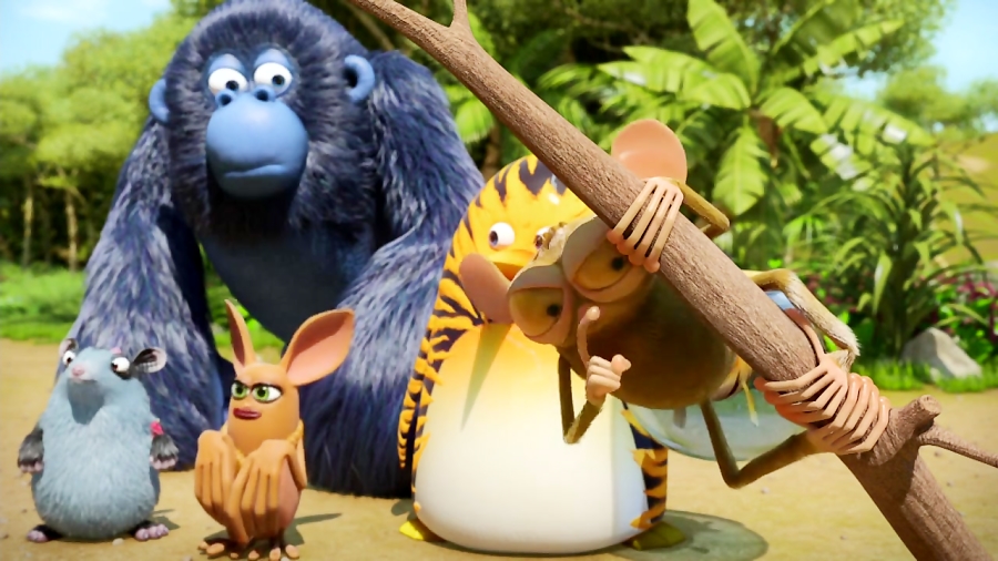 انیمیشن دار و دسته جنگلی های امدادگر - فصل 1 قسمت 28